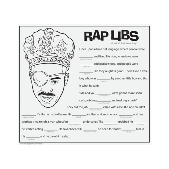 BUN B'S | rap coloring & activity book - Picture 3 of 6